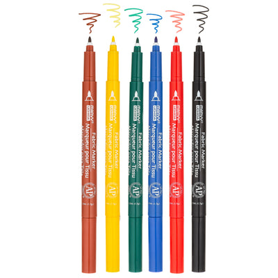 Amazon.com: Crayola Fabric Marker Classpack, Ten Assorted Colors, 80/Box :  Toys & Games